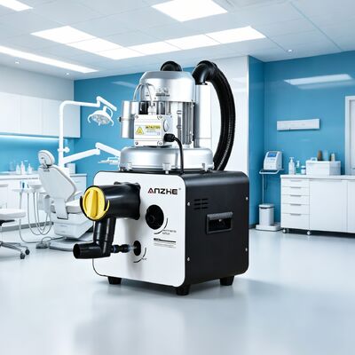 750W draagbare tandheelkundige zuiginstallatie met 1000L/min zuigvermogen voor efficiënte speekseluitwerping in klinieken