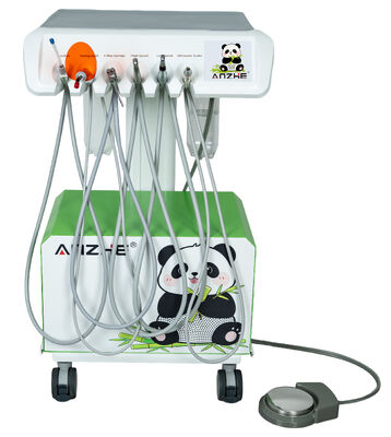 Goede prijs. Verbeterde Veterinaire Tandheelkundige Eenheid met stille luchtcompressor Groot Werkplek Huisdier Tandheelkundige Station Panda Design Veterinaire Apparatuur online