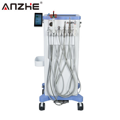 Goede prijs. Draagbare Tandheelkundige Unit met 550W Olievrije Compressor 10L Roestvrijstalen Luchttank en 38DB Laag Geluidsniveau voor Veterinaire Tandheelkundige Apparatuur online