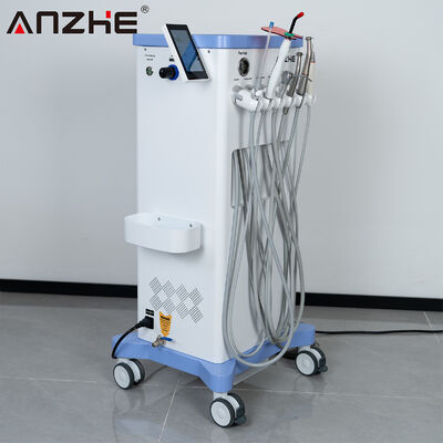 Goede prijs. Draagbare tandheelkundige eenheid met 550W olievrije luchtcompressor Micro Motor LED handstuk en Woodpecker Ultrasone Scaler online