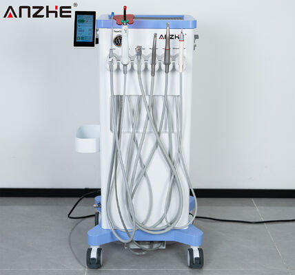 Goede prijs. Draagbare Veterinaire Tandheelkundige Unit met Micro Motor LED Handstuk Ultrasone Scaler Polymerisatielamp Olievrije Luchtcompressor Mobiele Honden Tandheelkundige Trolley Tandheelkundige Apparatuur voor Dierenkliniek online
