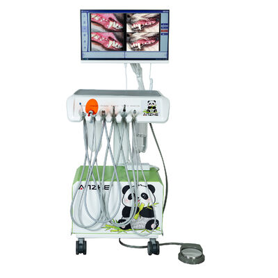 HD orale camera dierenarts tandheelkundige behandeling kar mobiele dierenarts tandheelkundige eenheid met hoge definitie beeldvorming zuig Scaler LED Curing Light