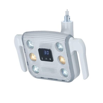 Goede prijs. 6 gloeilamp LED tandheelkundig werklicht met instelbare helderheid en schaduwloze verlichting voor tandheelkundige stoel online