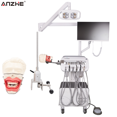 Goede prijs. Draagbare tandheelkundige unit met fantoomkop voor anesthesiesimulatie Tandheelkundig trainingswerkstation Lokaal anesthesie-educatiesysteem voor tandheelkundige opleidingen online