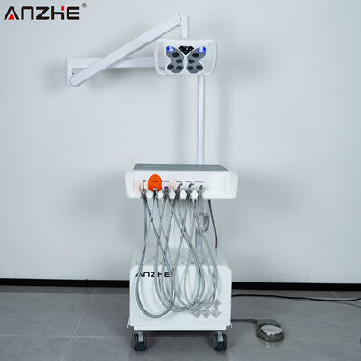 Goede prijs. Draagbare Tandheelkundige Unit met Ingebouwde Vlinder LED Whitening Lamp, Air Compressor, Zuigsysteem, Ultrasone Scaler en Polymerisatielamp voor Tandheelkundige Kliniek online