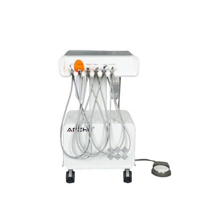 Goede prijs. Draagbare Tandheelkundige Unit met Ingebouwde Air Compressor Scaler LED Polymerisatie Lamp Mobiele Tandheelkundige Behandelwagen online