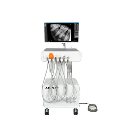 Goede prijs. Professionele draagbare tandheelkundige eenheid met HD intraorale camera Digitaal beeldsysteem Ingebouwde computer tandheelkundige behandelingswerkstation online