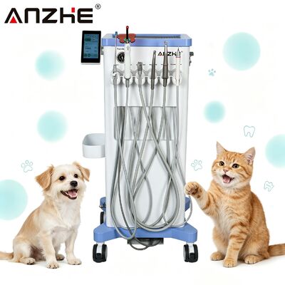 Goede prijs. ANZHE Veterinary Mobile Dental Unit 550W All-in-One geïntegreerde tandheelkundige werkstation voor huisdieren met 58dB ultra-stille werking online