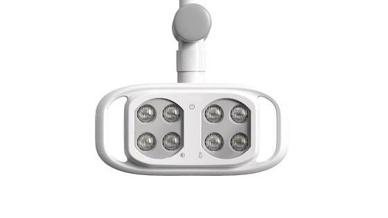 Goede prijs. 12V LED Tandartsstoel Lamp met 8 Ogen Sensor en Schaduwloze Verlichting 8000-30000LUX voor Tandheelkundige Units online