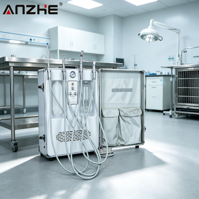 Goede prijs. ANZHE Tandheelkast Mobiele Tandheelkast met Ingebouwde 550W Air Compressor voor Tandarts- en Dierenklinieken online