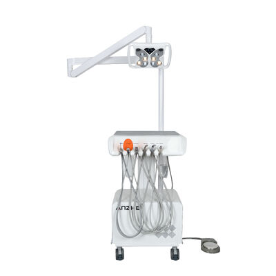 Goede prijs. Draagbare Tandheelkundige Unit met Vlinder LED Tandheelkundige Lamp Ingebouwde Airconditioner Zuigunit Mobiel Tandheelkundig Behandelingssysteem online