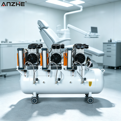 Goede prijs. AZ-FA150B Medische Olievrije Tandheelkundige Air Compressor met Droger en 150L Tank online