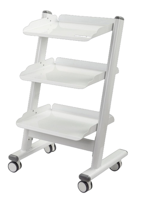 Goede prijs. 3 lagen tandheelkundige trolley met universele wielen en stroomstop voor tandheelkundige klinieken online