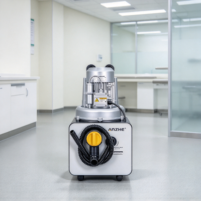 1300 W hoogstroom tandheelkundig vacuümaspiratiesysteem met lucht-waterseparator voor tandheelkundig ziekenhuis en meerdere tandheelkundige stoelen